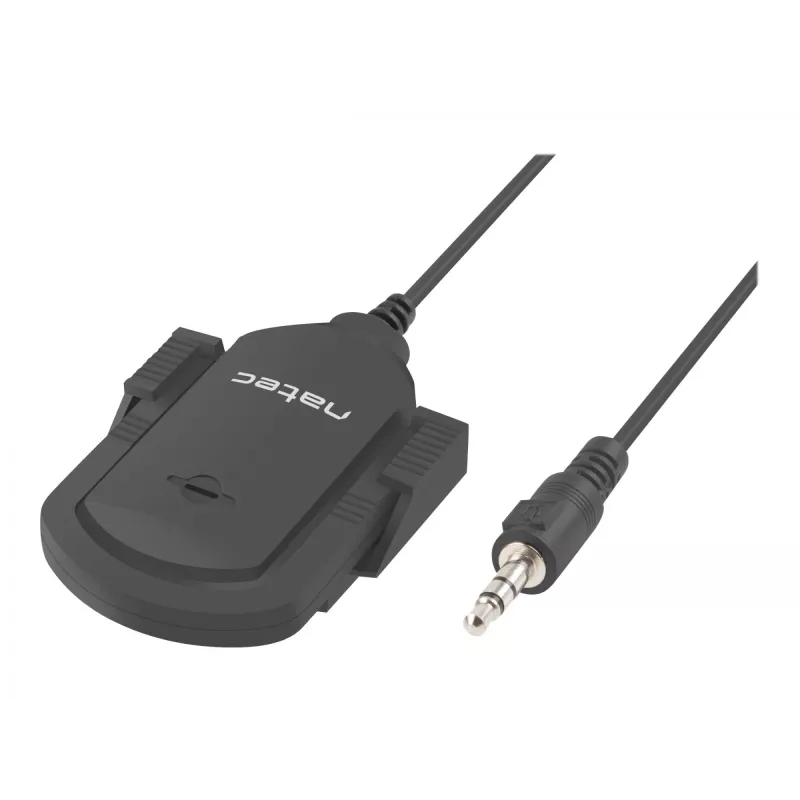 Ansteckmikrofon NATEC NMI-1352, kabelgebunden 3,5 mm, Empfindlichkeit -58 dB, 50–16000 Hz, 1,8 m Kabel, 20 g