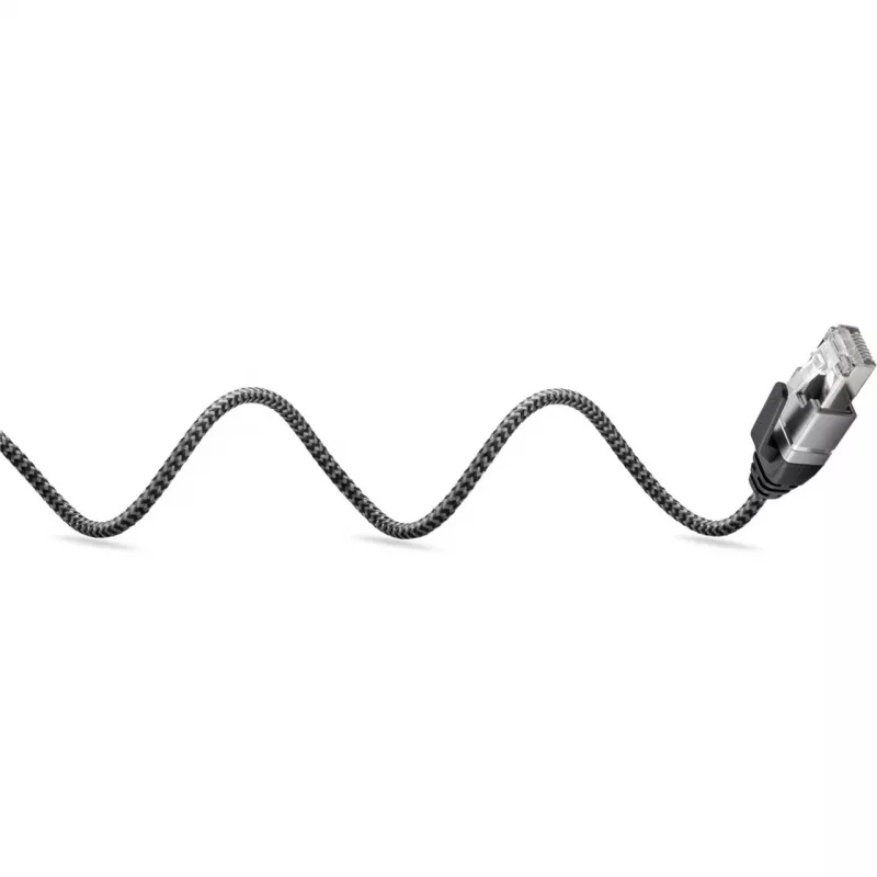 Goobay Ethernet-Kabel USB-A 3.0 auf RJ45 schlank 1 m – verbindet Router, Modem oder (74393)
