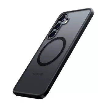 Torras Guardian Magnetische Hülle mit Ständer für Galaxy S25+, Schwarz (X00FX2230)