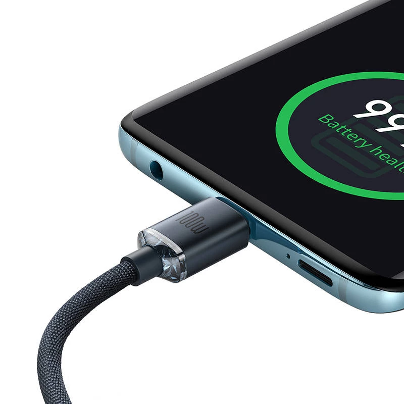 USB-Kabel Baseus CAJY000701 2 m USB C Schwarz 0,48 Gbit/s