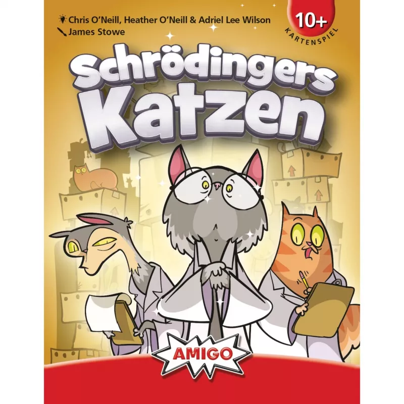 Amigo Schrödingers Katzen Brettspiel