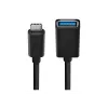 Belkin USB 3.0 Buchse 5GBit/s USB-C auf USB-A 1m Grau (F2CU036BTBLK)