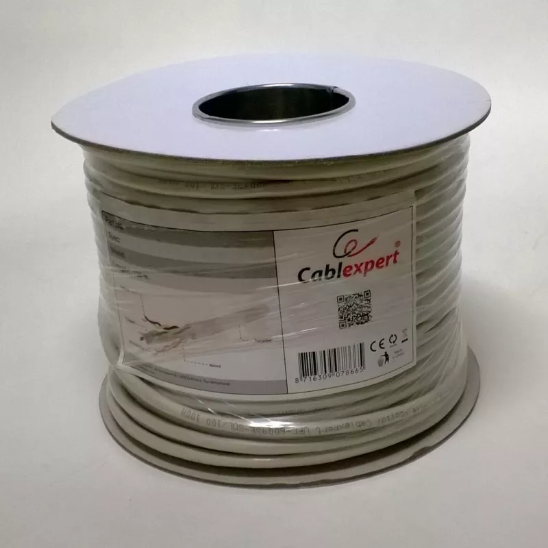 Gembird CAT6 UTP 100m Netzwerkkabel U/UTP (UTP) Grau