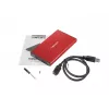 NATEC HDD ENCLOSURE RHINO GO (USB 3.0, 2.5, RED)
