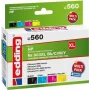 edding Druckerpatronen EDD-560 schwarz, Cyan, Magenta, gelb kompatibel mit HP 903XL 3HZ51AE, Set