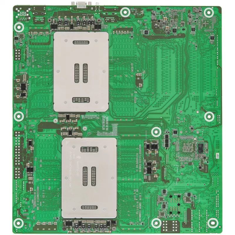 Motherboard ASRock GNR2D16-2T, Intel SoC, LGA 4710 (Socket E2), EEB, 16 DDR5-Steckplätze, max. 128 GB, 10Gb Ethernet