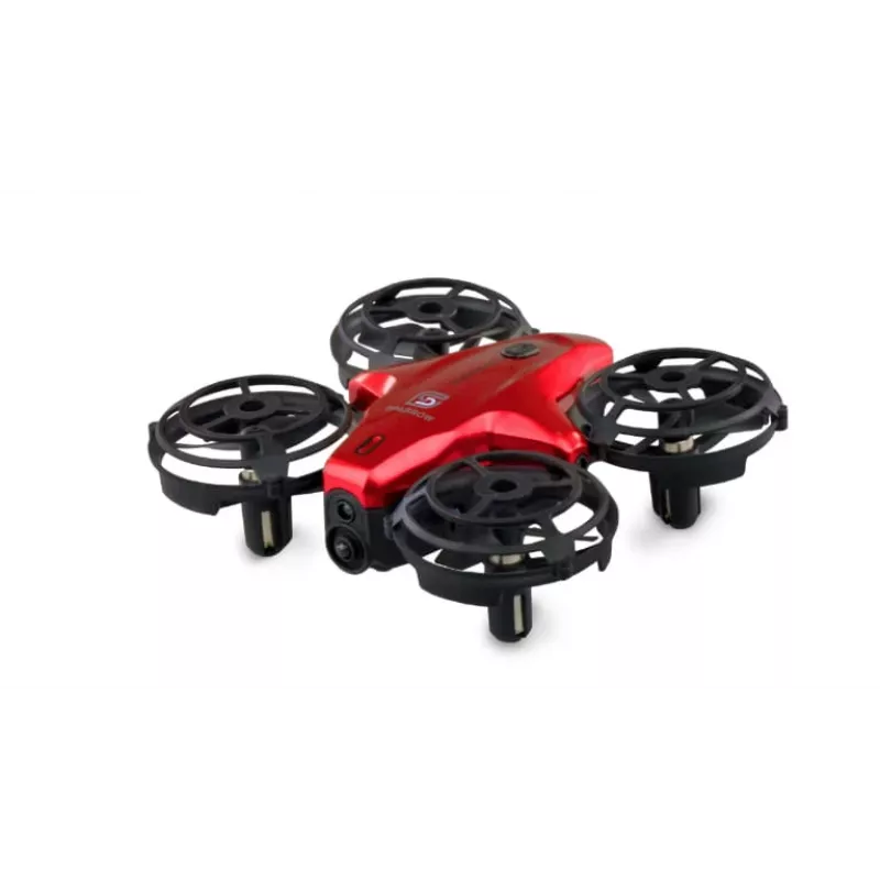 Kameradrohne Amewi 25324 Mini-Drohne 300 mAh Schwarz Rot