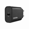 CANYON OnCharge 30CL 30 W PD Wandladegerät 1-fach EU-Stecker Schwarz
