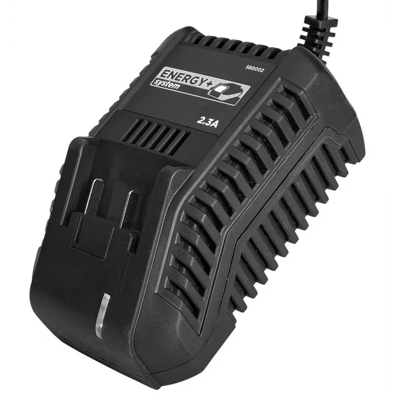 E+ Set: Trimmer (58G030) + 2Ah-Akku + Ladegerät