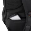 Rucksack White Shark VOYAGER GBP-012 — schwarz, strapazierfähiges wasserabweisendes Design