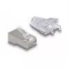 DeLOCK RJ45 Modularstecker Cat.6 50 Stück mit Knickschutztüllen