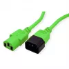 ROLINE 19.08.1534 Netzkabel Grün 3 m IEC 320 (19.08.1534)