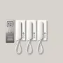 Siedle SET CA 812-3 E/W – Kabelgebunden – Edelstahl – Weiß – Wand