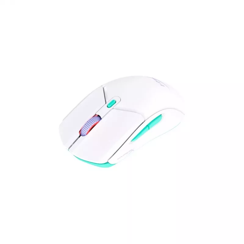 HyperX Pulsefire Haste 2 Core Wls - Gaming-Maus (Wht/Grn/Pur)