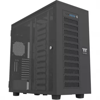 Thermaltake Gehäuse AX700 TG Super Tower schwarz Einzelhandel - Tower (CA-11B-00F1WN-00)