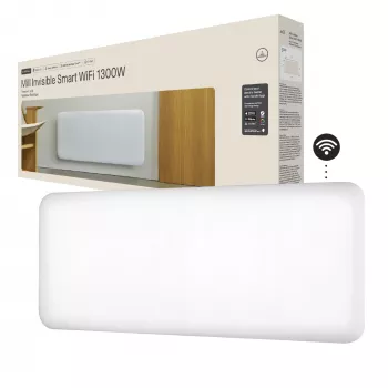 Mill Invisible Smart WiFi Heater PA1300WIFI4 1300 W für Räume bis 19 m² Weiß IPX4