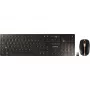 CHERRY DW 9100 schlank Tastatur Maus inklusive Universal RF Wireless + Bluetooth QWERTZ Deutsch Schwarz