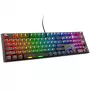 Ducky One 3 Aura Schwarz Gaming-Tastatur, RGB-LED - Gateron Baby Kangaroo (US)