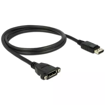 DisplayPort-Kabel DeLOCK 85114 1 m M-W Schwarz