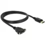 DisplayPort-Kabel DeLOCK 85114 1 m M-W Schwarz