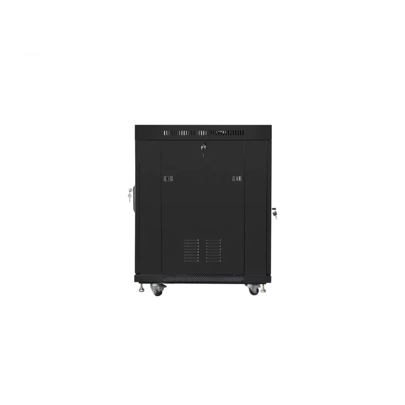 Freistehender Schrank Lanberg FF01-8015-12BL 15U Schwarz 800 kg