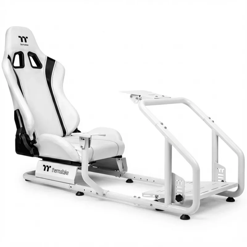Sim-Rig-Bodenmontage THERMALTAKE Sim Rig Floor weiß für Simulator-Cockpit – weiße Ausführung