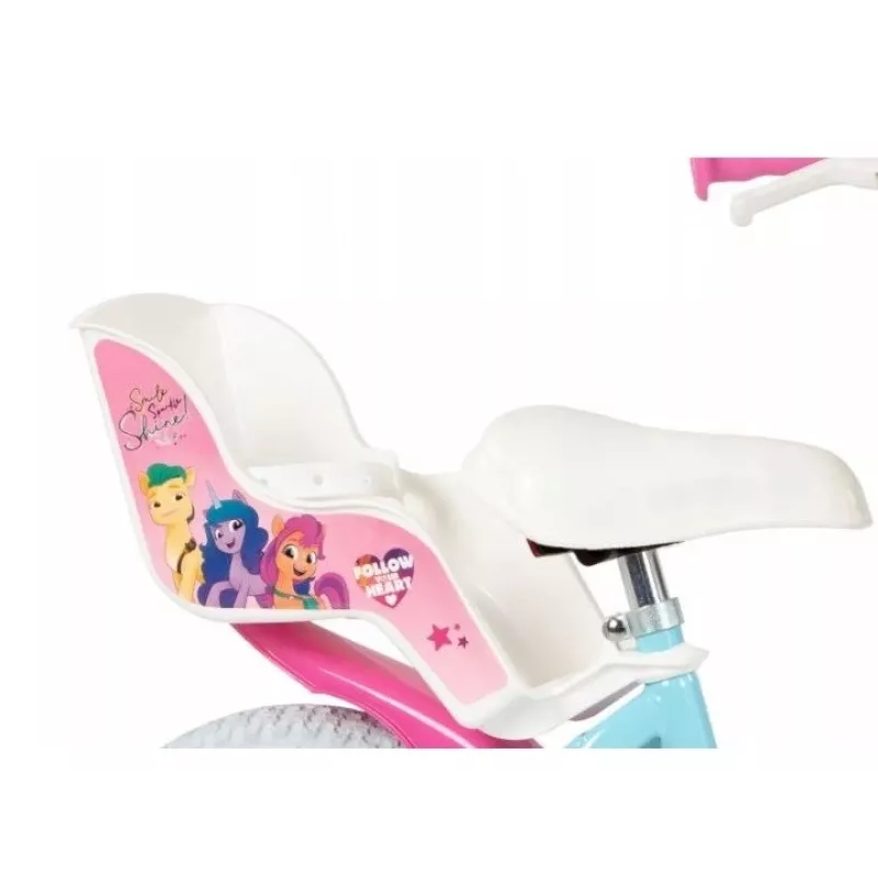 Kinderfahrrad Toimsa TOI1497 14 Zoll Rad, My Little Pony Thema, für 4–6 Jahre, 4 Räder, vordere/hintere Felgenbremsen