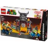 Konstruktionsspielzeug LEGO-Set 72039 Super Mario Bowsers Festung mit Mario Kart, interaktiver Spielset
