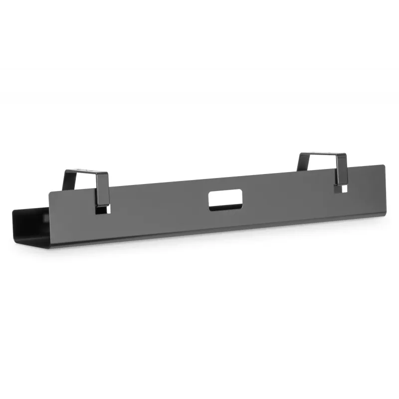 Digitus DA-90450 Kabelmanagement-Wanne 600x135x108mm Schwarz Stahl 1