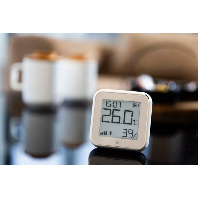 Temperatur- und Feuchtigkeitssensor Shelly H&T Gen3 Wi‑Fi Weiß