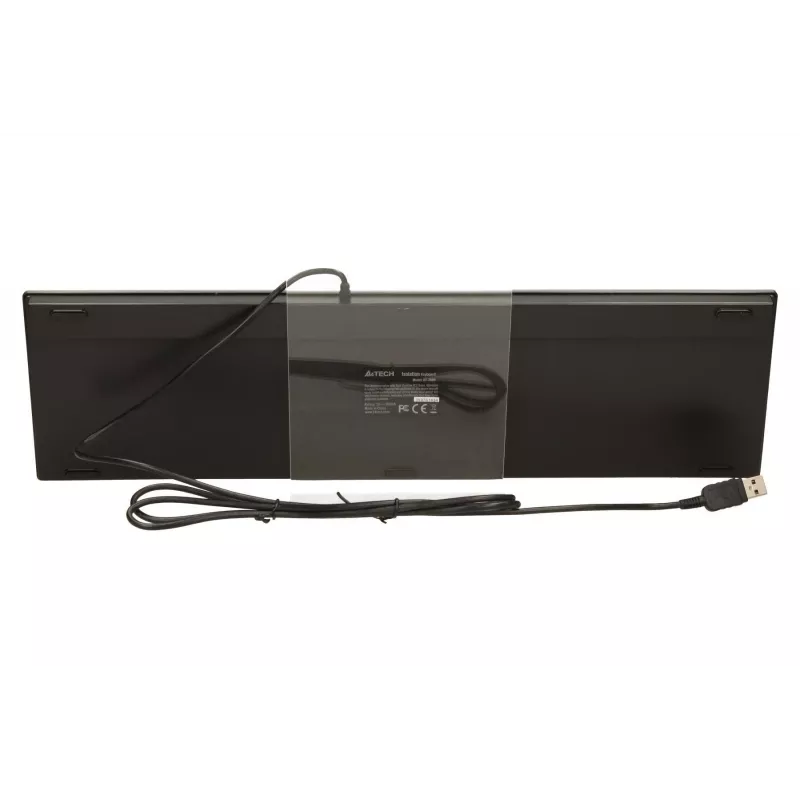 A4Tech KV-300H Tastatur USB QWERTY Schwarz, Grau