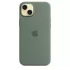 Apple iPhone 15 Plus Silikon Case mit MagSafe - Cypress