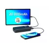 Portable Powerbank Port Designs 907002 20000 mAh Schnellladung