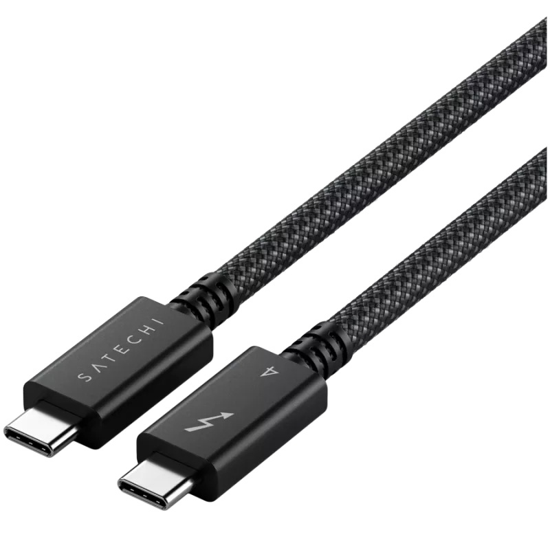 Satechi ST-YTB100K Thunderbolt-Kabel 1 m 40 Gbit/s Schwarz