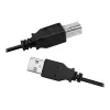USB-Kabel LogiLink CU0009B 5m USB A USB B Schwarz
