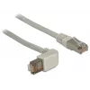 Netzwerkkabel DeLOCK 0,5 m Cat.6A RJ-45 S/FTP Grau
