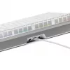 Mechanische Tastatur GLORIOUS GMMK 3 Pro 100% Pre-Built ANSI US-Layout, Fox-Switches, Silber