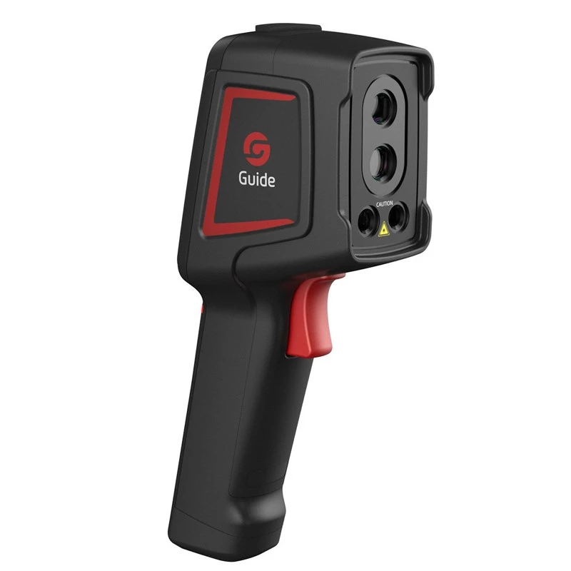 Wärmebildkamera Guide Sensmart E1+ — 120×90 px Wärmesensor, 240×180 px max., 2,4 Zoll LCD, Wi‑Fi, IP54, -20–550°C