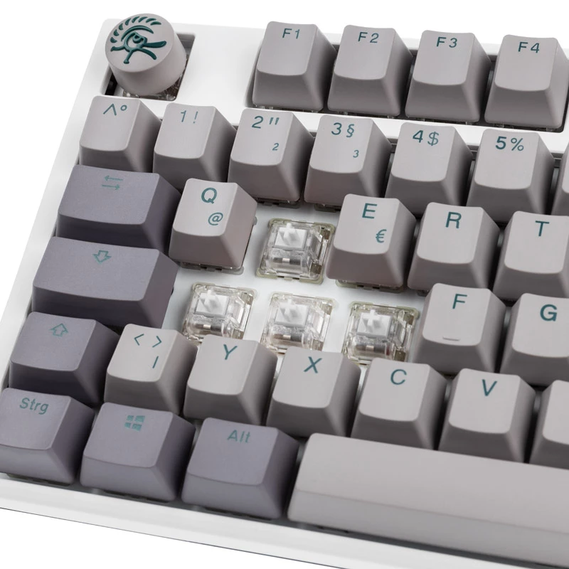 Ducky One 3 RGB Tastatur Gaming USB QWERTY US Englisch Grau
