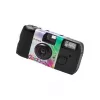 Einwegkamera Fujifilm Quicksnap Flash — 135 mm (32 mm Brennweite), 1/100 s Verschluss, eingebauter Blitz, Schwarz
