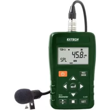 Extech Schallpegelmesser Datenlogger SL400 30 - 143 dB 20 Hz - 8 kHz (SL400)