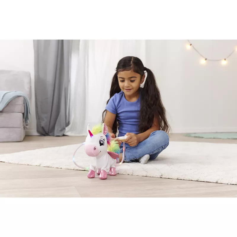 Kuscheltier Simba-Dickie Simba PetZoo Regenbogen-Einhorn Plüschtier für Kinder