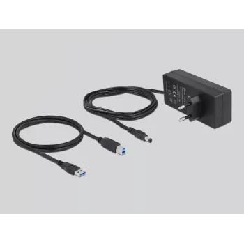 DeLOCK Externer 5 Gbps USB-Hub mit 10 Ports + Schalter