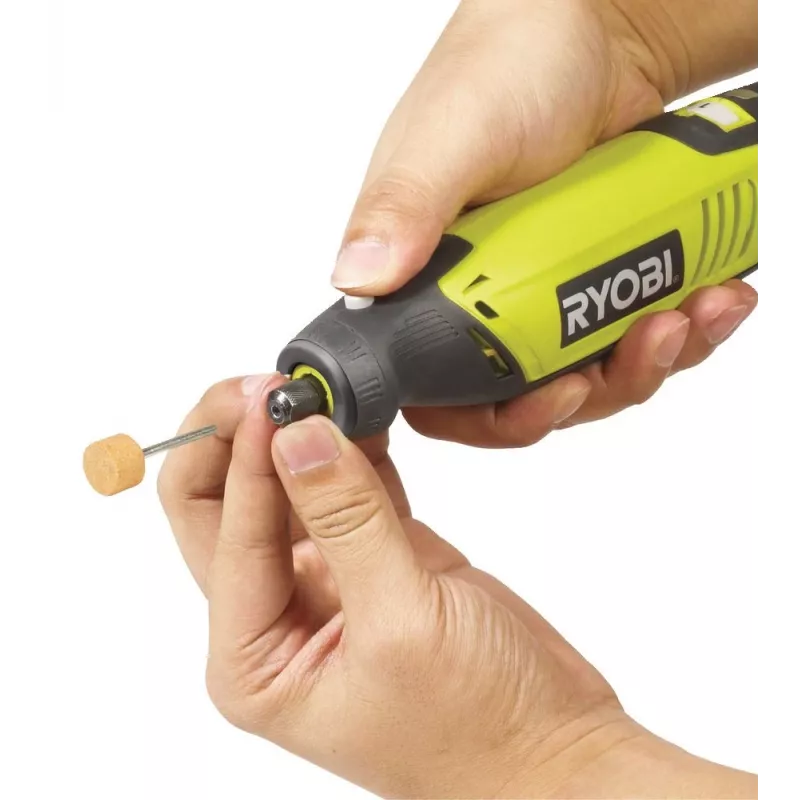 RYOBI EHT150V Geradschleifer 150W, Set mit 115 Zubehörteilen