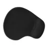 Mauspad IB0X IMP003 mit Handgelenkauflage, schwarz, 190×230 mm