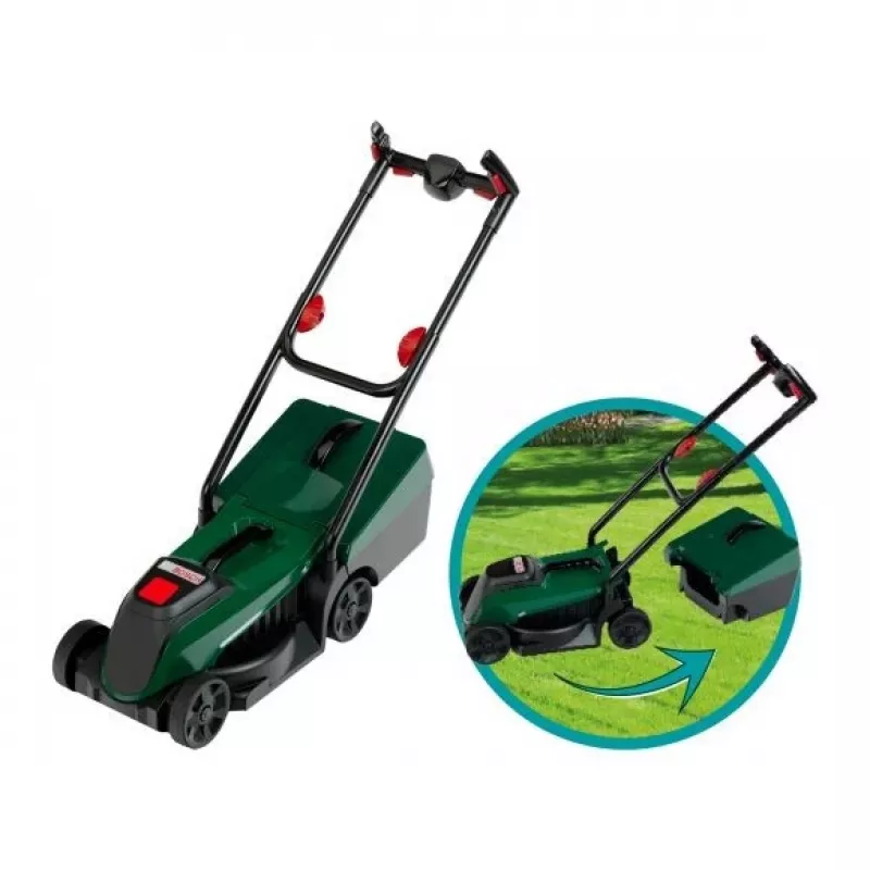 Elektrischer Spielzeug-Rasenmäher KLEIN 2780, 32 cm Schnittbreite, 1200 W (Spielset)