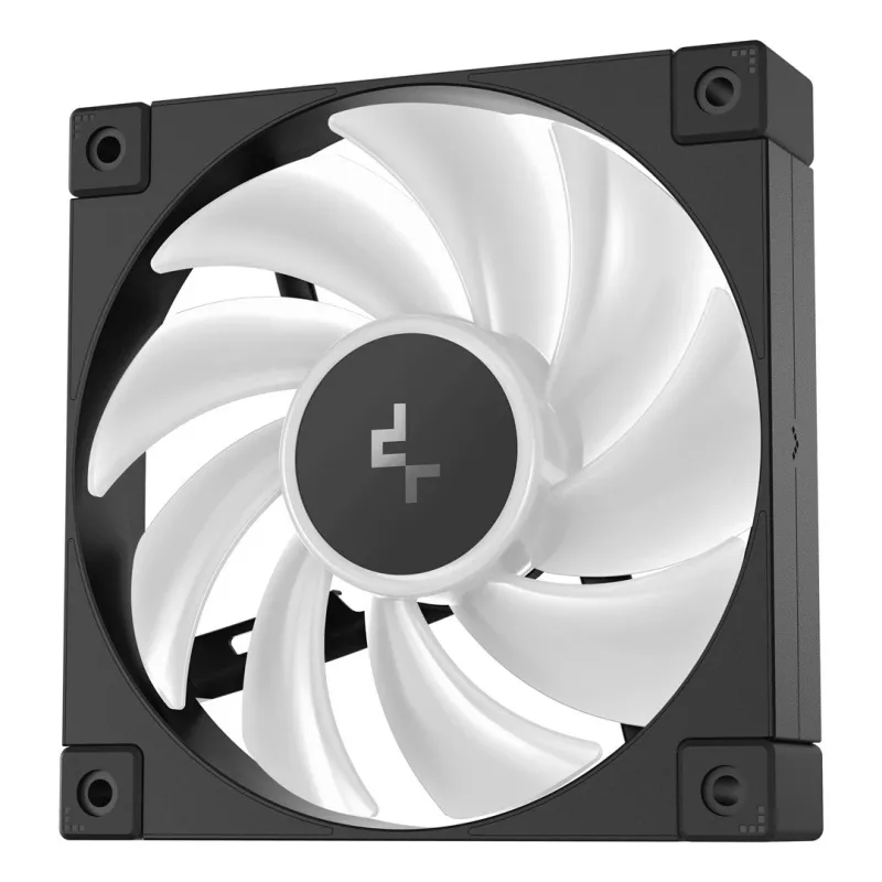 Fan DeepCool FD12 ARGB-3 in 1 12 cm Schwarz Weiß 3 Stück Maximaler Luftdruck 2,56 mmH2O