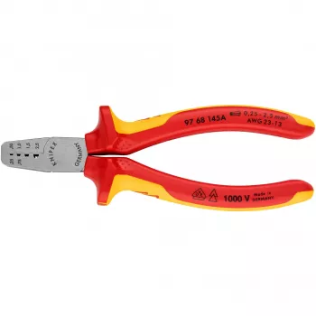 Kabel-Crimpzange Kombiwerkzeug Knipex 97 68 145 A