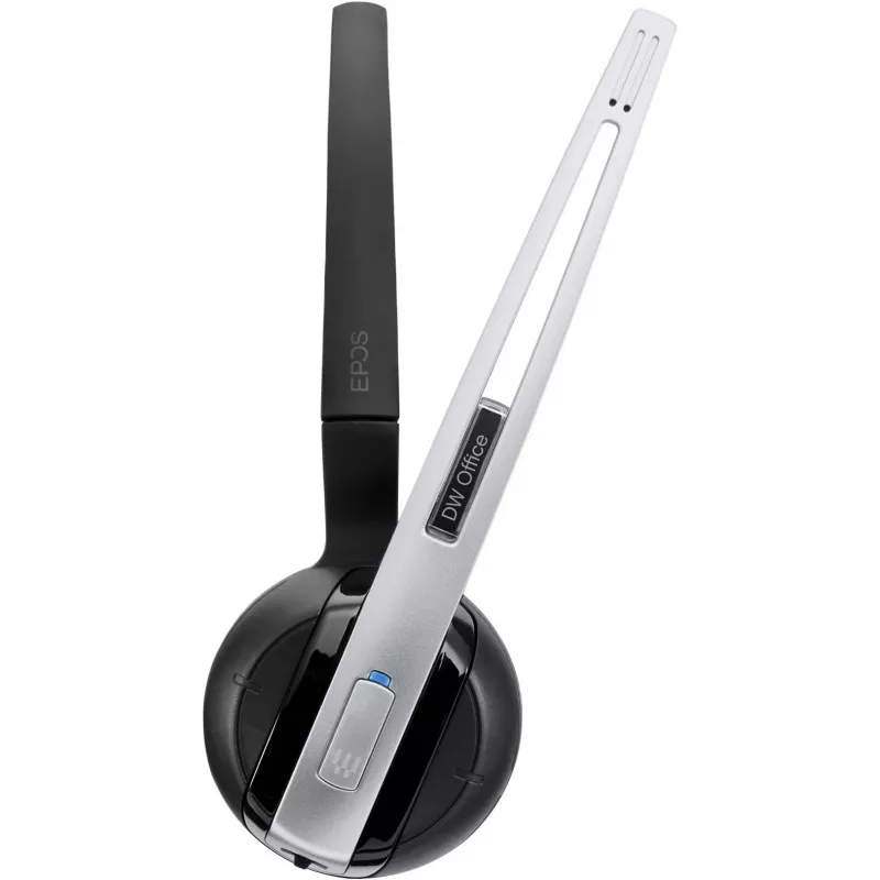 EPOS IMPACT DW Office ML - EU Headset Kabellos In-Ear, Kopfbügel, Nackenbügel Büro/Callcenter Ladestation Schwarz, Silber