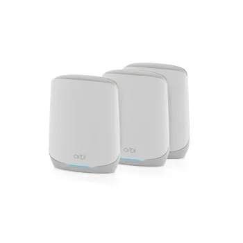 NETGEAR Orbi RBK763S Tri-band (2.4 GHz / 5 GHz / 5 GHz) Wi-Fi 6 (802.11ax) White 7 Internal - RBK763S-100EUS